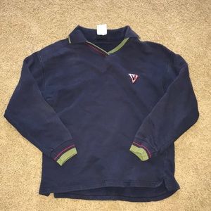 Authentic Versace sweatshirt with foldable collar